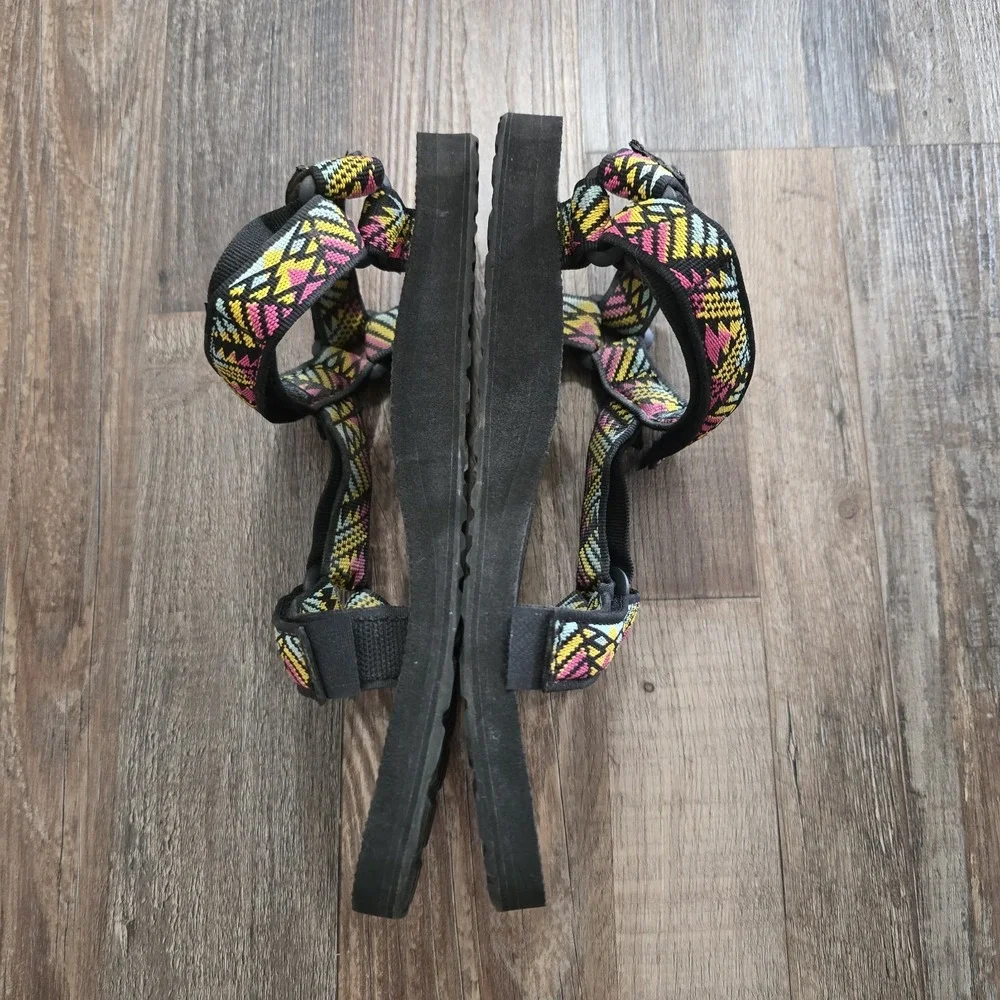 Teva Women's Size 9  Original Universal Sport Multicolor Sandals Boho Gorpcore